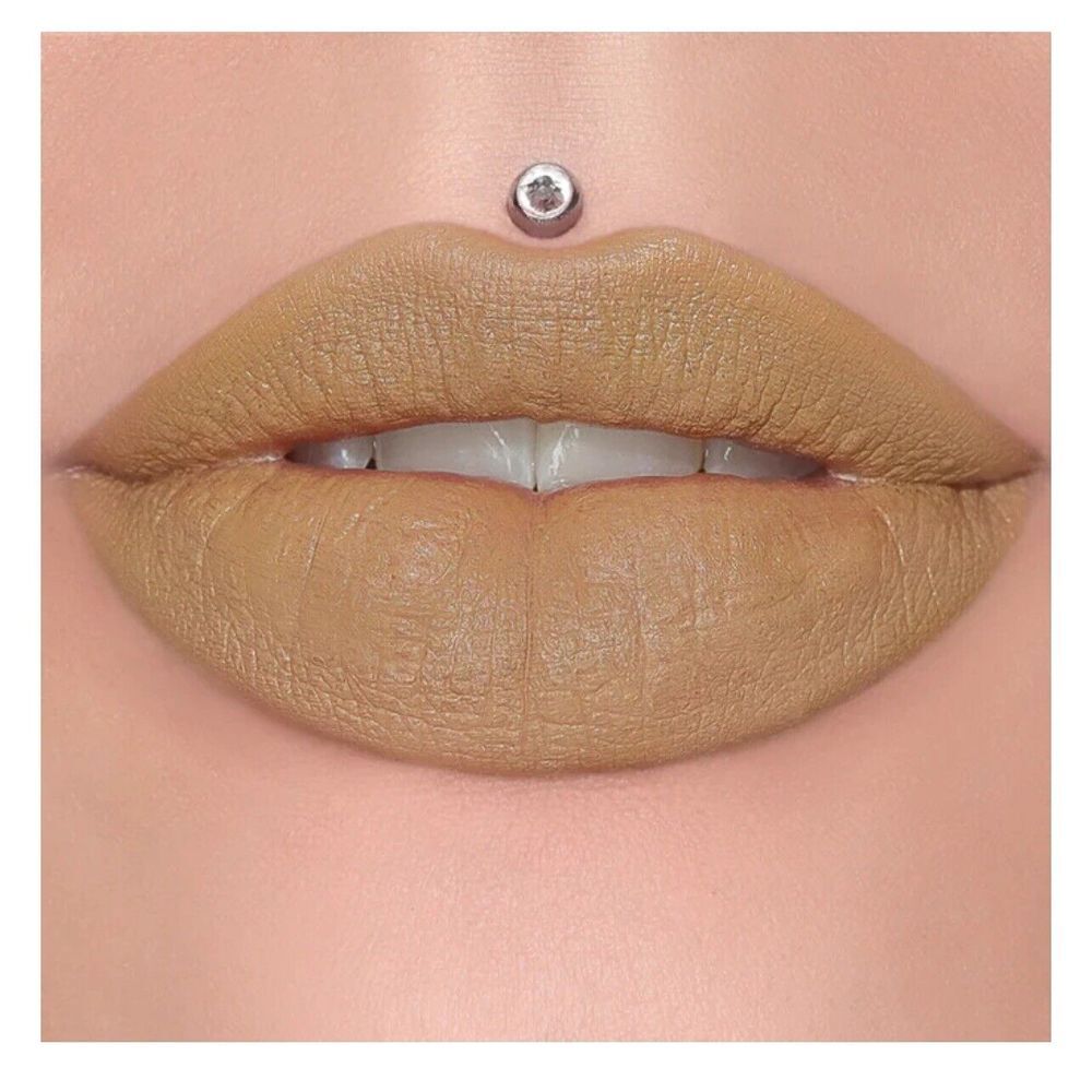 Jeffree Star Velvet Trap Lipstick Unphazed Nude Olive New